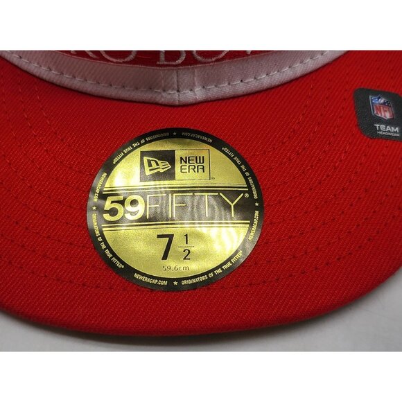 Vintage NFL Pro Bowl Hat Cap Fitted Mens 7 1/2 NFL Football New Era 90s‎ - Picture 8 of 8